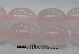 CRQ68 15.5 inches 16*20mm egg-shaped natural rose quartz beads