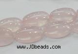 CRQ77 15.5 inches 12*20mm oval natural rose quartz beads wholesale