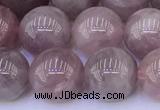 CRQ783 15.5 inches 12mm round Madagascar rose quartz beads