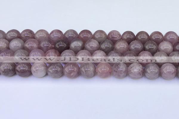 CRQ783 15.5 inches 12mm round Madagascar rose quartz beads