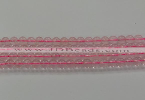 CRQ850 15.5 inches 6mm round natural rose quartz gemstone beads