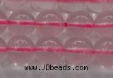 CRQ851 15.5 inches 8mm round natural rose quartz gemstone beads