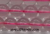 CRQ856 15.5 inches 8mm round natural rose quartz gemstone beads