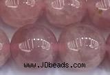 CRQ894 15 inches 12mm round Madagascar rose quartz beads