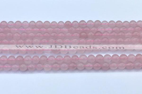 CRQ900 15 inches 6mm round rose quartz beads