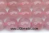 CRQ905 15 inches 6mm round Madagascar rose quartz beads