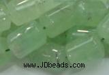 CRU134 15.5 inches 12*17mm column green rutilated quartz beads