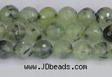 CRU801 15.5 inches 6mm faceted round prehnite gemstone beads