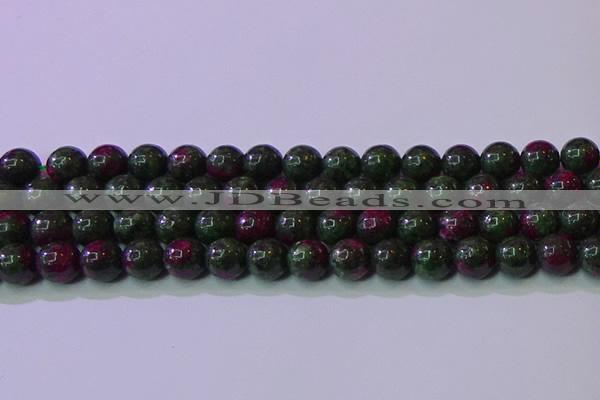 CRZ1111 15.5 inches 6mm round imitation ruby zoisite beads wholesale