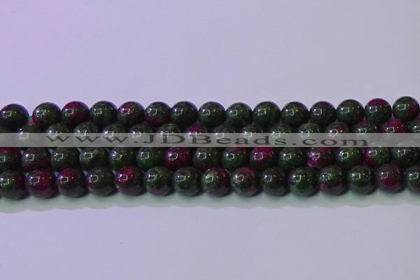 CRZ1112 15.5 inches 8mm round imitation ruby zoisite beads wholesale