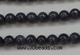 CRZ821 15.5 inches 4mm round natural sapphire gemstone beads