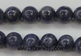 CRZ823 15.5 inches 8mm round natural sapphire gemstone beads