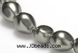 CSB02 16 inches 12*16mm nugget shell pearl beads Wholesale