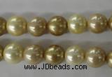 CSB1069 15.5 inches 10mm round mixed color shell pearl beads