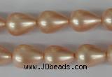 CSB110 15.5 inches 11*15mm teardrop shell pearl beads wholesale