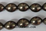 CSB123 15.5 inches 12*15mm rice shell pearl beads wholesale