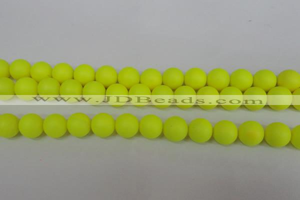 CSB1317 15.5 inches 8mm matte round shell pearl beads wholesale