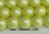 CSB1389 15.5 inches 12mm matte round shell pearl beads wholesale