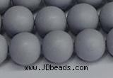 CSB1694 15.5 inches 12mm round matte shell pearl beads wholesale