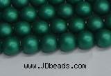 CSB1761 15.5 inches 6mm round matte shell pearl beads wholesale