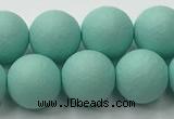 CSB2553 15.5 inches 10mm round matte wrinkled shell pearl beads