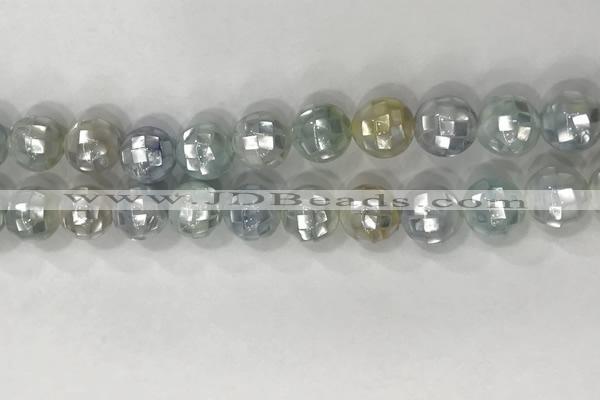 CSB4023 15.5 inches 12mm ball abalone shell beads wholesale