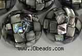 CSB4051 15.5 inches 18mm ball abalone shell beads wholesale