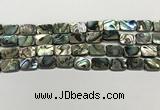 CSB4153 15.5 inches 10*14mm rectangle abalone shell beads wholesale