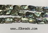 CSB4157 15.5 inches 18*25mm rectangle abalone shell beads wholesale