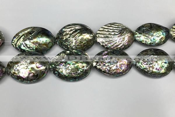 CSB4180 15.5 inches 48*58mm - 50*60mm freeform abalone shell beads