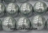 CSB646 15.5 inches 18mm whorl round shell pearl beads