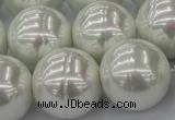 CSB660 15.5 inches 22mm whorl round shell pearl beads