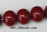 CSB835 15.5 inches 16*19mm oval shell pearl beads wholesale