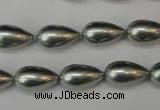 CSB865 15.5 inches 9*16mm teardrop shell pearl beads wholesale