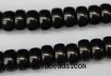 CSB903 15.5 inches 6*12mm rondelle shell pearl beads wholesale