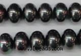 CSB909 15.5 inches 10*14mm rondelle shell pearl beads wholesale