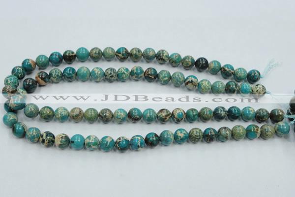 CSE01 15.5 inches 10mm round natural sea sediment jasper beads