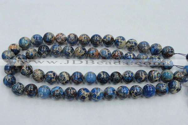 CSE212 15.5 inches 10mm round dyed natural sea sediment jasper beads