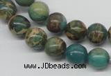 CSE5004 15.5 inches 10mm round natural sea sediment jasper beads