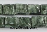 CSH11 15.5 inches 14*14mm square natural seraphinite beads