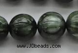 CSH203 15.5 inches 10mm round AA grade natural seraphinite beads