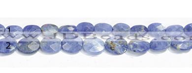 CSO24 6*8mm & 8*10mm A grade faceted oval sodalite beads