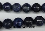 CSO404 15.5 inches 12mm round dyed sodalite gemstone beads