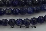 CSO642 15.5 inches 6mm faceted round sodalite gemstone beads