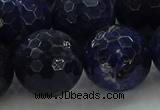 CSO649 15.5 inches 20mm faceted round sodalite gemstone beads