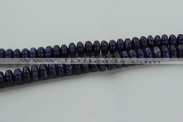 CSO655 15.5 inches 8*14mm rondelle sodalite gemstone beads