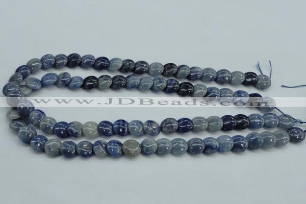 CSO80 15.5 inches 12mm flat round sodalite gemstone beads wholesale