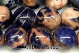 CSO923 15 inches 10mm round orange sodalite beads