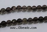 CSQ100 15.5 inches 6mm round grade AA natural smoky quartz beads