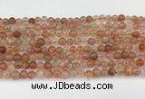 CSS760 15.5 inches 5mm round golden sunstone beads wholesale